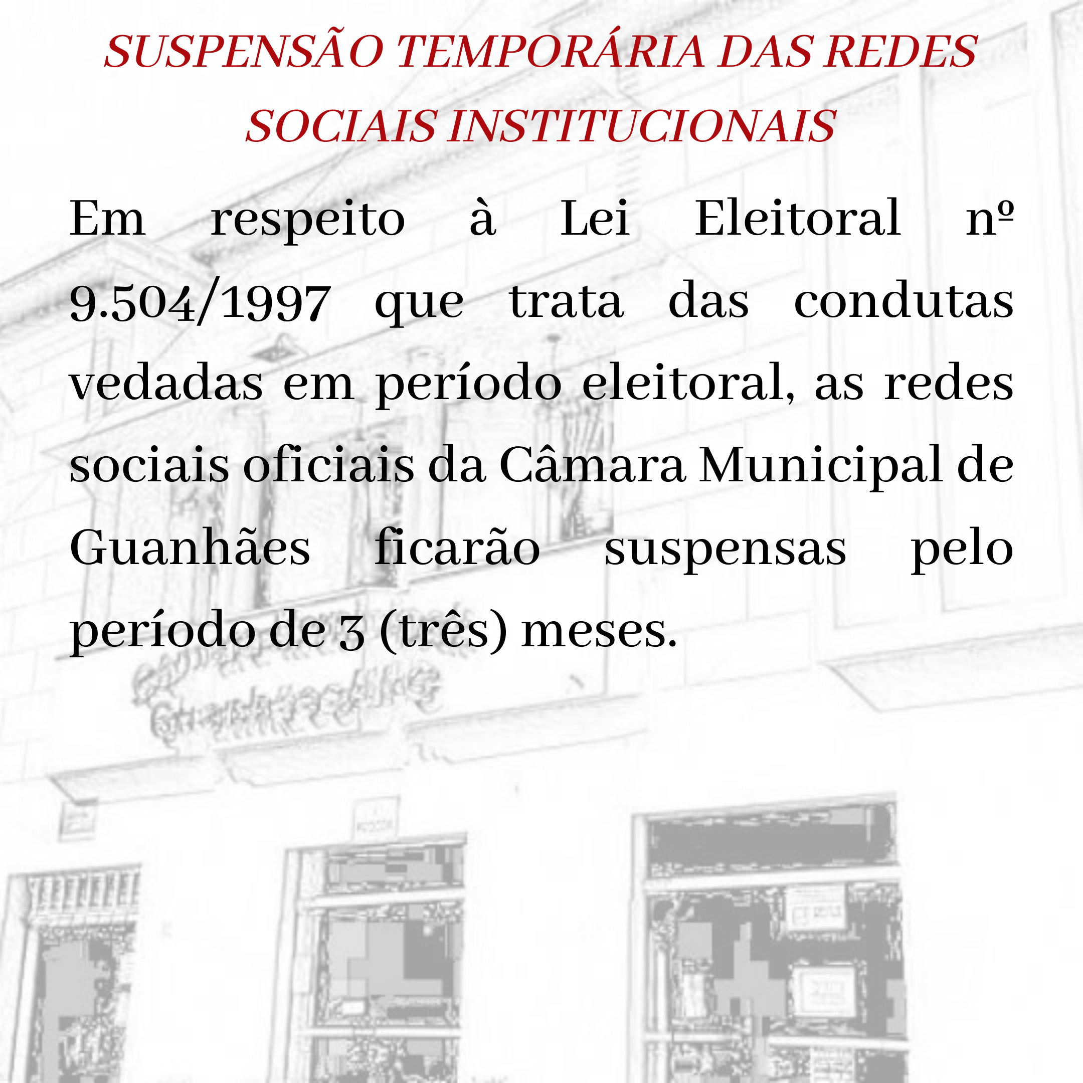 ﻿Lei Eleitoral - Lei 9504/97