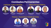 Formação das Comissões Permanentes 2025